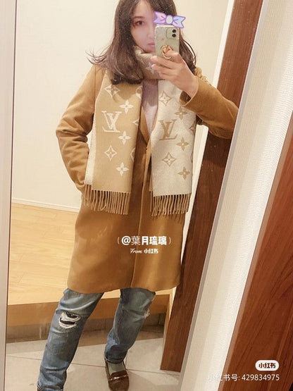 XLC34 cashmere blend 45-190CM Scarf