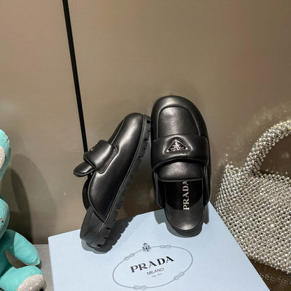 MJPS3 Leather Women Slippers 35-41 shoes With box