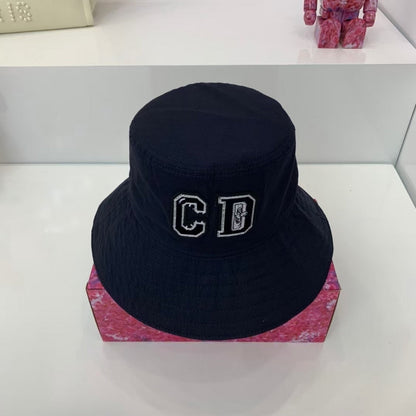 DIH9 Letter embroidery fisherman hat