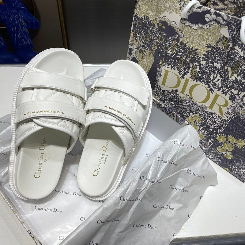 MJDS03 Women slipper Leather Shoes 35-40 with box