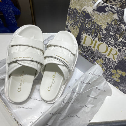 MJDS03 Women slipper Leather Shoes 35-40 with box