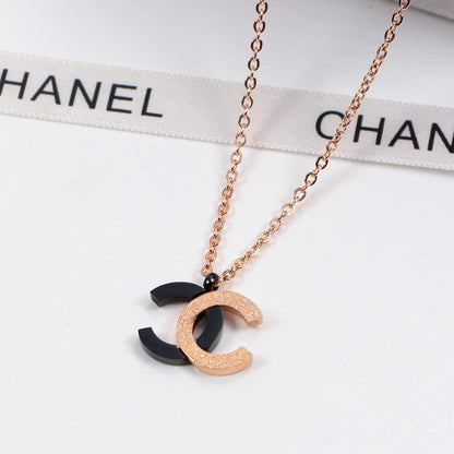 CHN8 Necklace 316L steel plating gold Jewelry