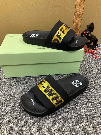 YOS6 Fashion Men's and Women's Slippers Shoes High Quality with Box 36-45