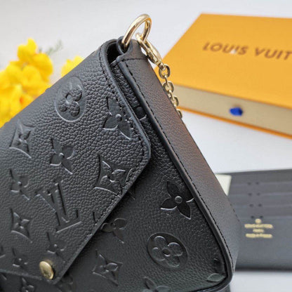 LLP20 Brand bag leather 21-12-3CM with box
