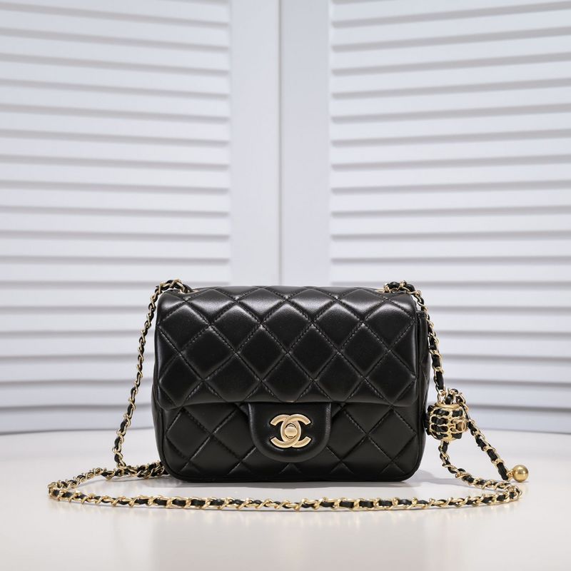 LCP20 Leather shoulder bag 18-13-7CM Leather Bag