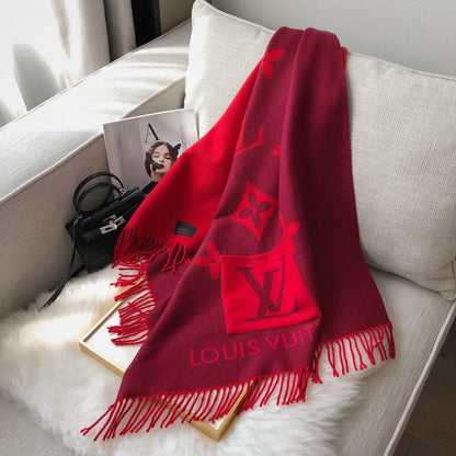 XLC19 cashmere blend 65-180CM Scarf Can choose box