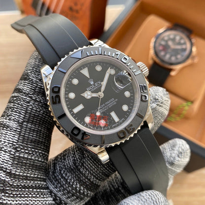 RW21  Mechanical watch with comfortable rubber strapCITIZEN movement