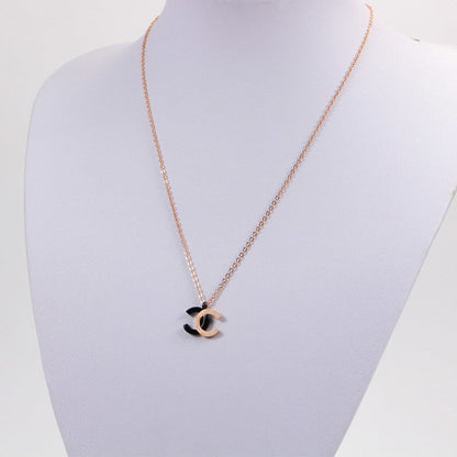 CHN8 Necklace 316L steel plating gold Jewelry