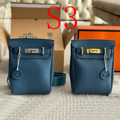 AHP2 Leather Bag 21-19CM Shoulder bags with box