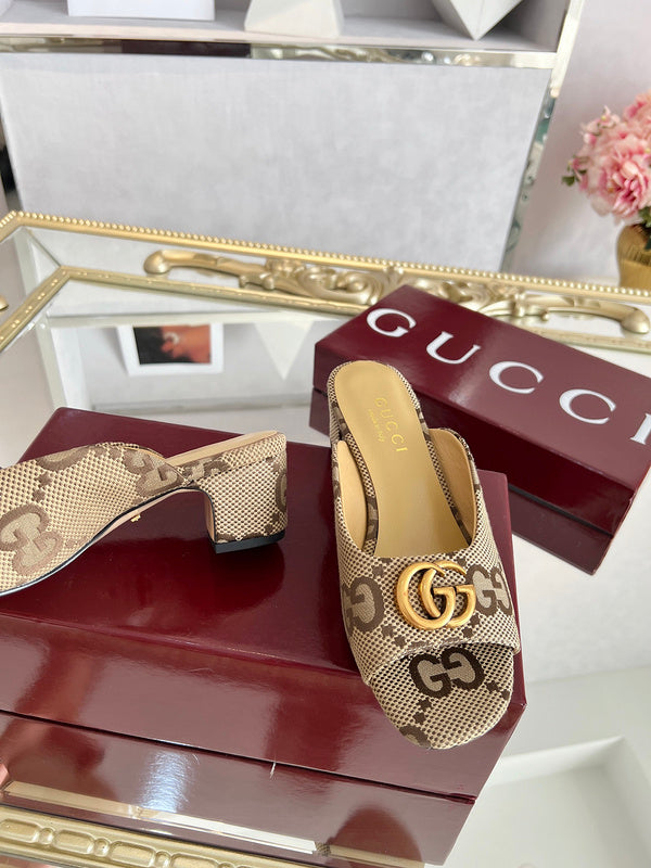 GGS7 Slippers Women 3.5CM shoes 35-41 With box