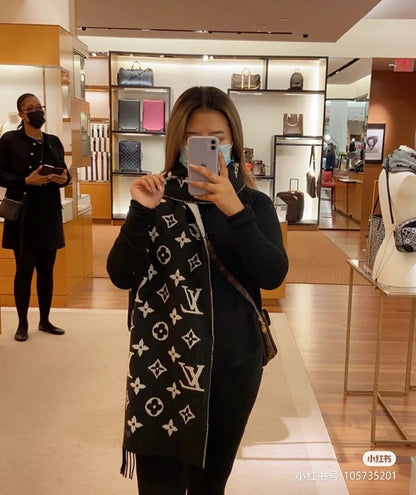 XLC34 cashmere blend 45-190CM Scarf